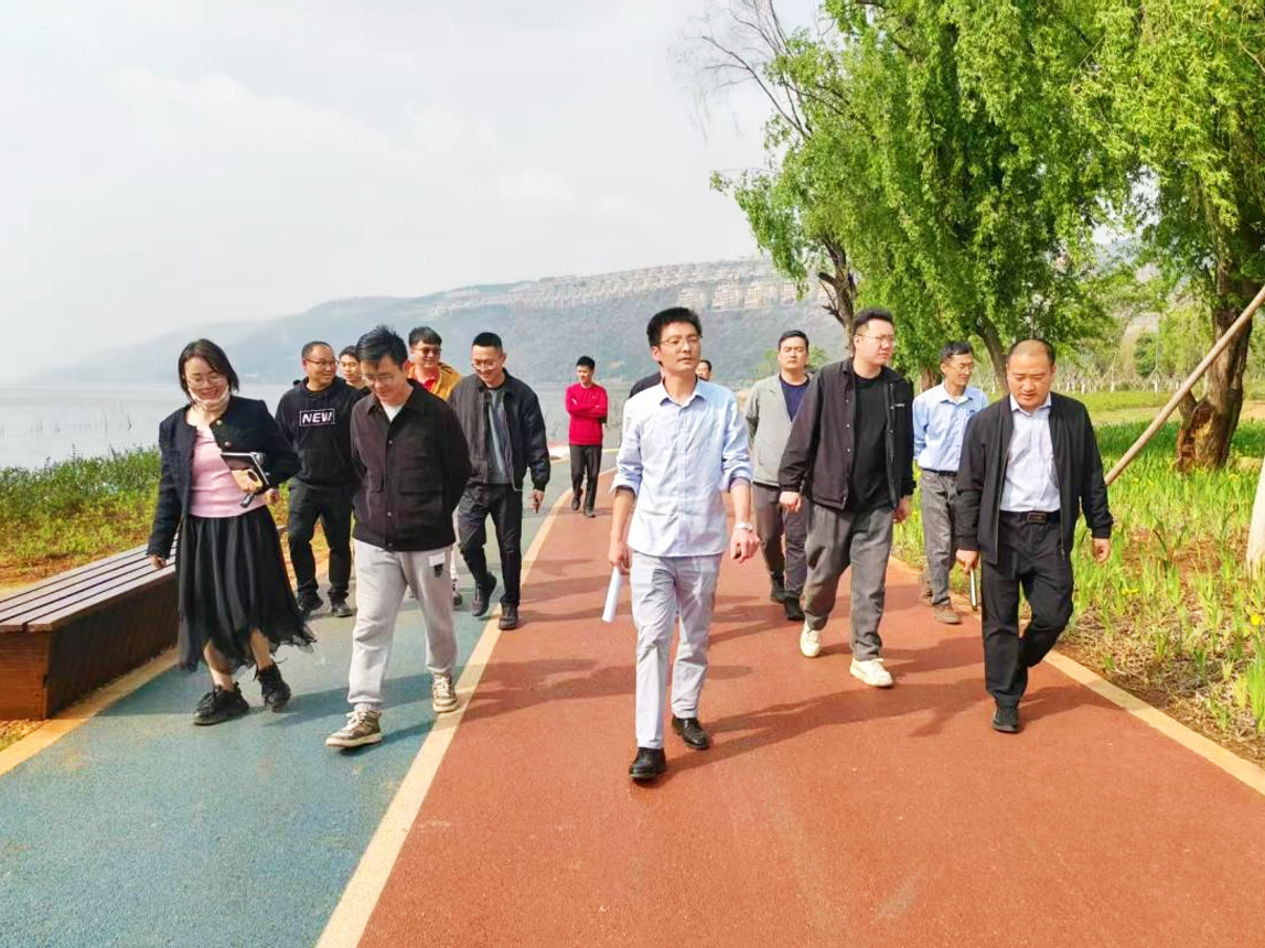 集团一水公司赴阳宗海项目交流观摩